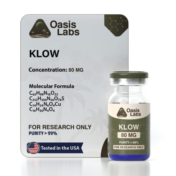 KLOW 80mg GHK-CU/BPC-157/TB-500/KPV 50/10/10/10mg Blend
